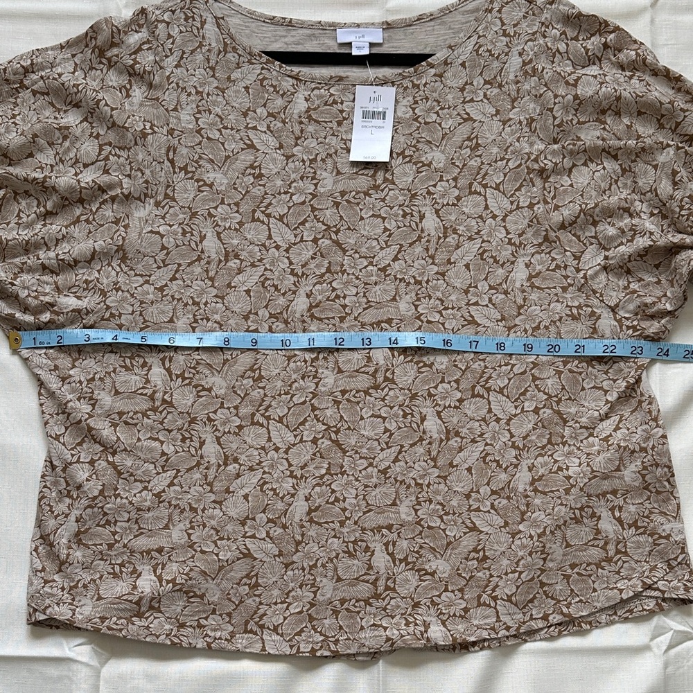 J. Jill Floral Tee - Picture 4 of 7